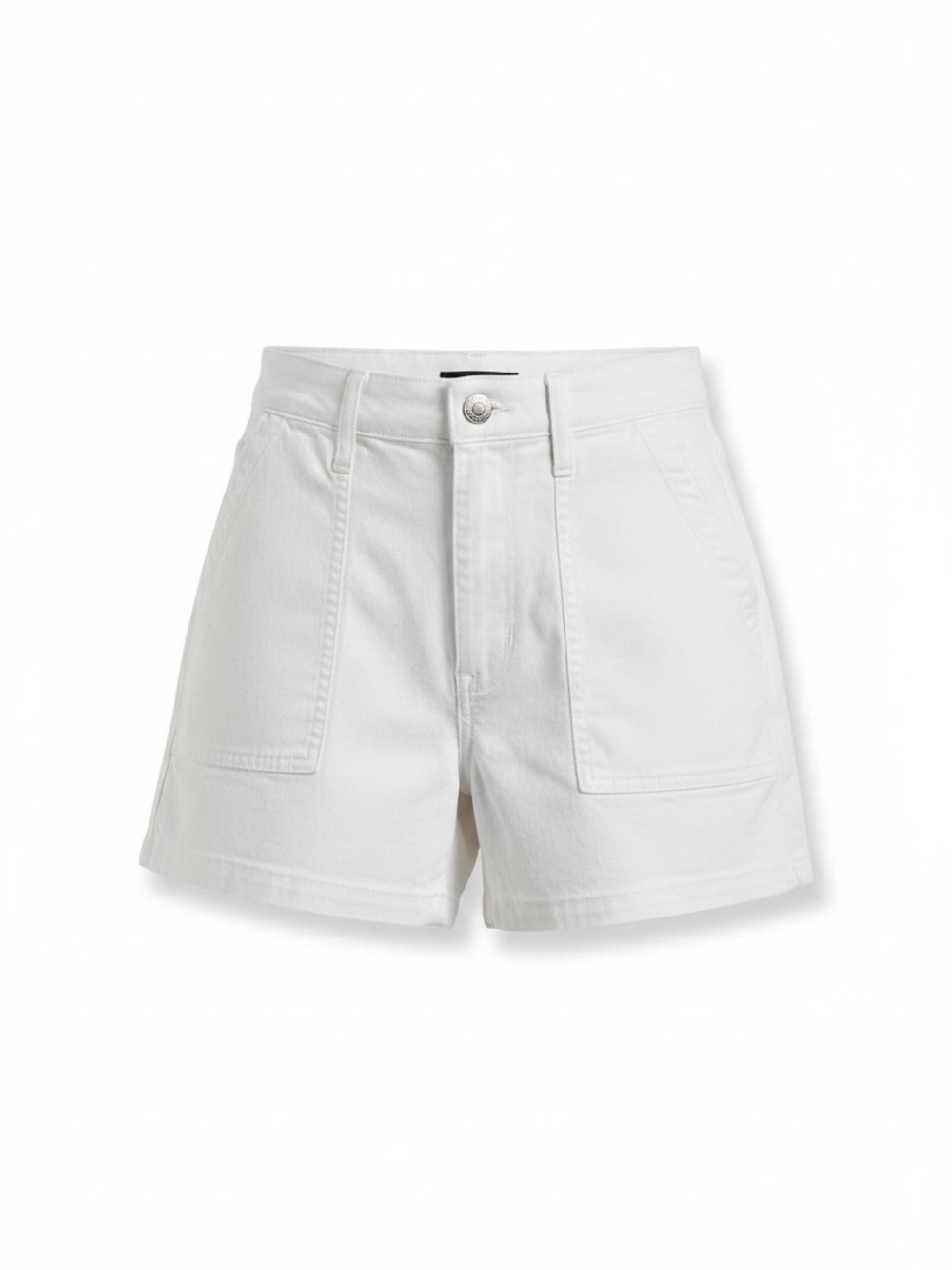EUC Women's J Crew White Denim Patch-Pocket Shorts